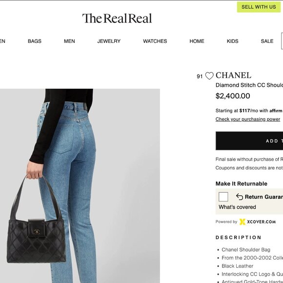 CHANEL Vintage Kelly Turn Lock Shoulder Bag - Picture 15 of 17